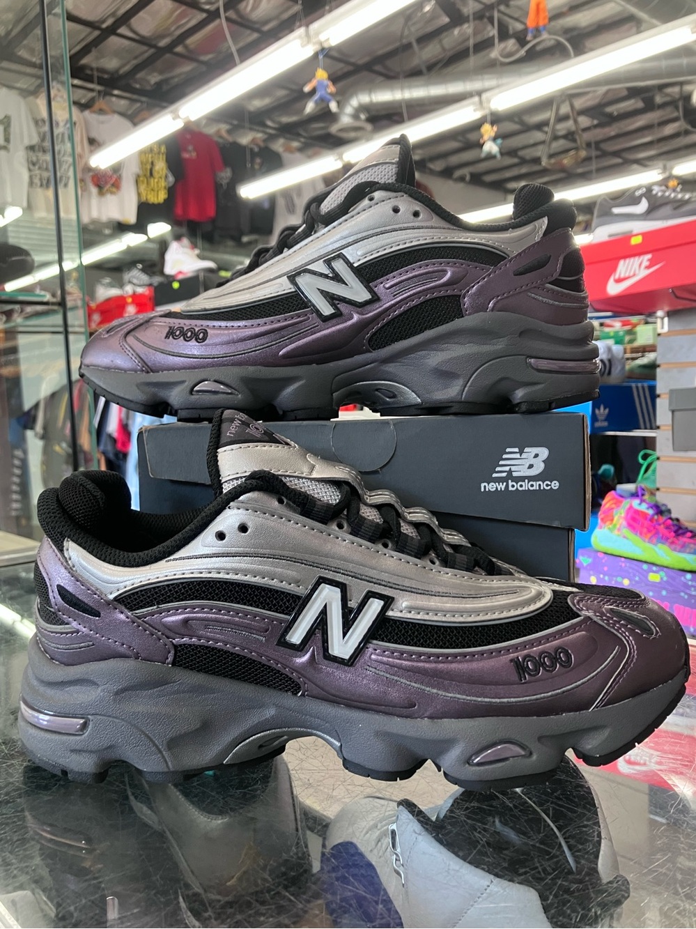 Women’s New Balance 1000 Dark Ice Wine Size 7.5